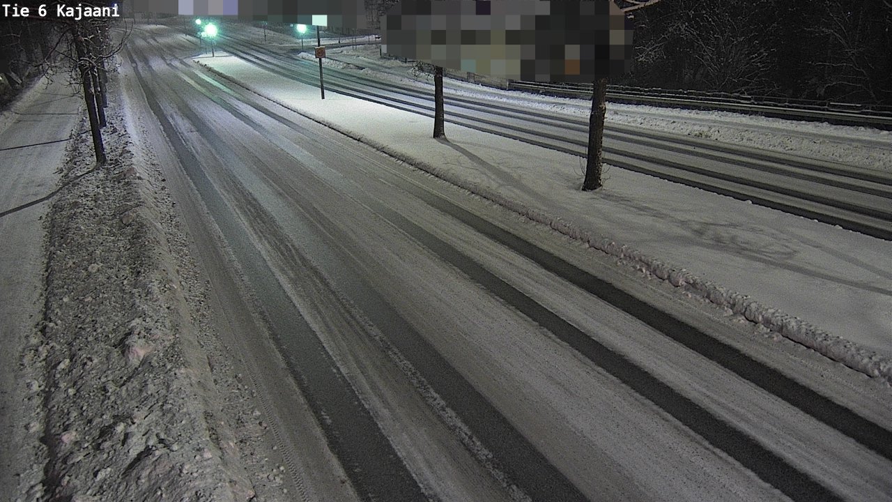 Weather Camera Image Road 6 Kajaani, Kajaani, Kainuu