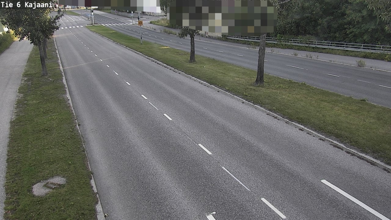 Weather Camera Image Road 6 Kajaani, Kajaani, Kainuu