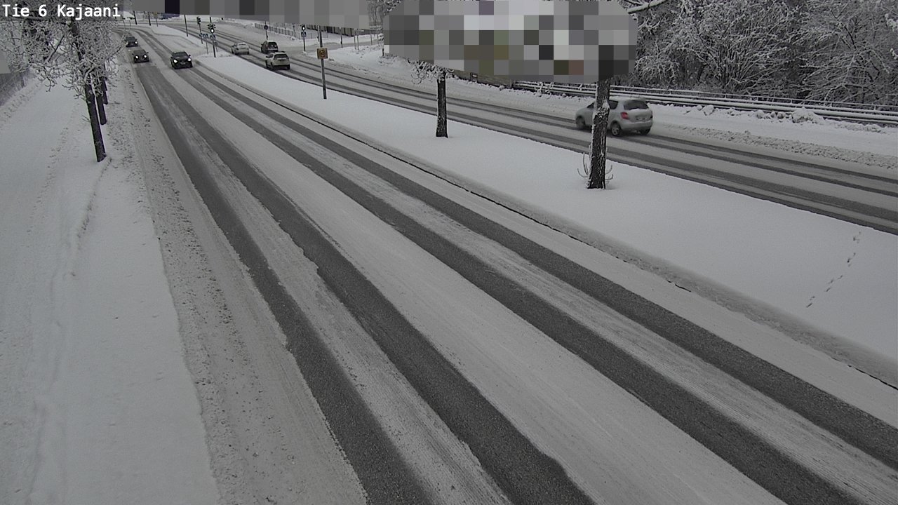 Weather Camera Image Road 6 Kajaani, Kajaani, Kainuu