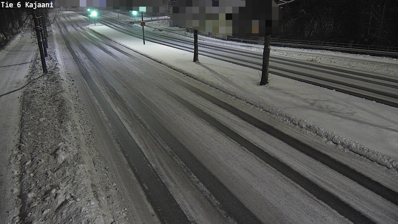 Weather Camera Image Road 6 Kajaani, Kajaani, Kainuu