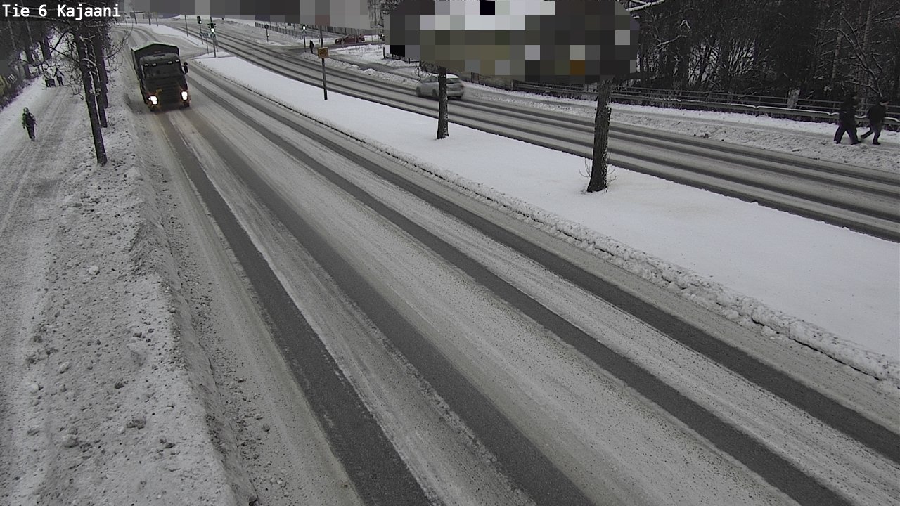 Weather Camera Image Road 6 Kajaani, Kajaani, Kainuu