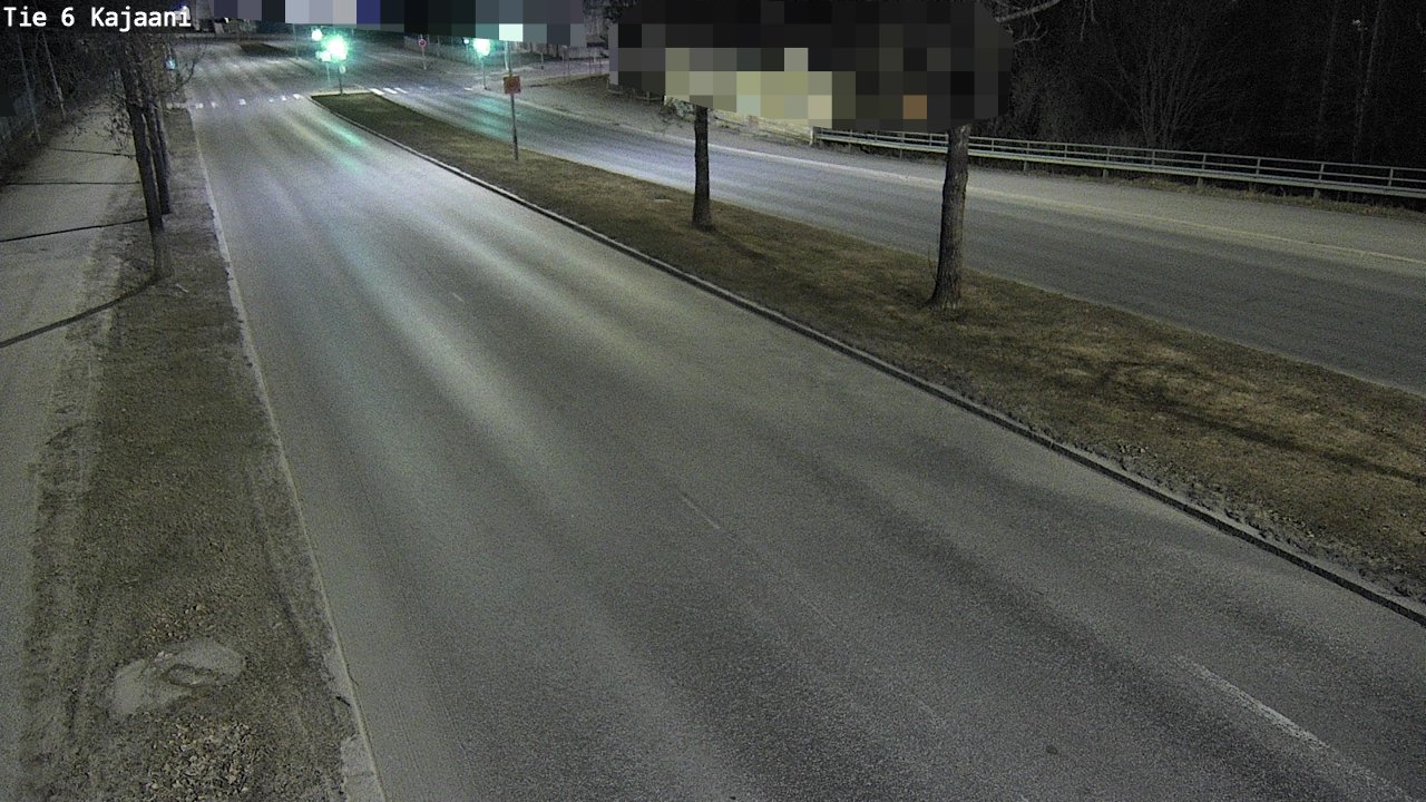 Weather Camera Image Väg 6 Kajana, Kajaani, Kainuu