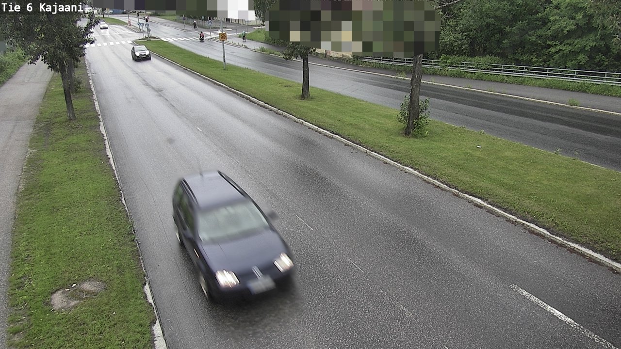Weather Camera Image Väg 6 Kajana, Kajaani, Kainuu