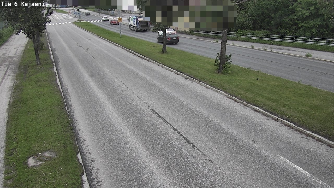 Weather Camera Image Road 6 Kajaani, Kajaani, Kainuu