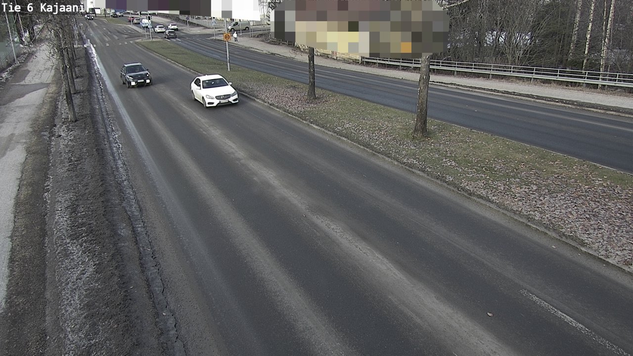 Weather Camera Image Road 6 Kajaani, Kajaani, Kainuu