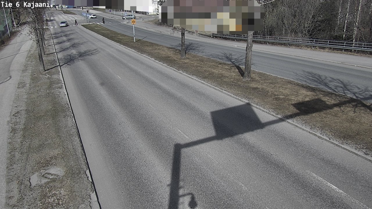 Weather Camera Image Väg 6 Kajana, Kajaani, Kainuu