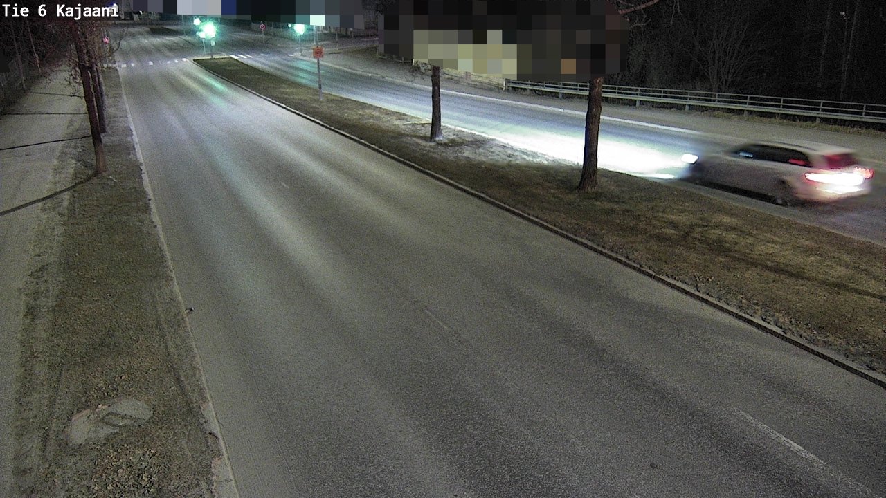 Weather Camera Image Road 6 Kajaani, Kajaani, Kainuu