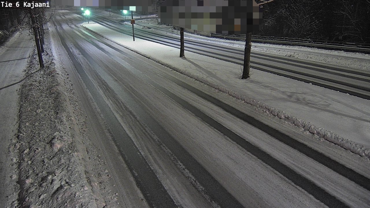 Weather Camera Image Road 6 Kajaani, Kajaani, Kainuu
