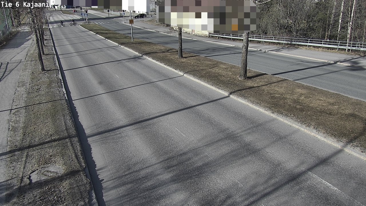 Weather Camera Image Väg 6 Kajana, Kajaani, Kainuu