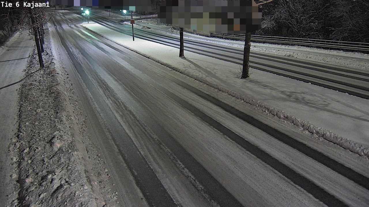 Weather Camera Image Road 6 Kajaani, Kajaani, Kainuu