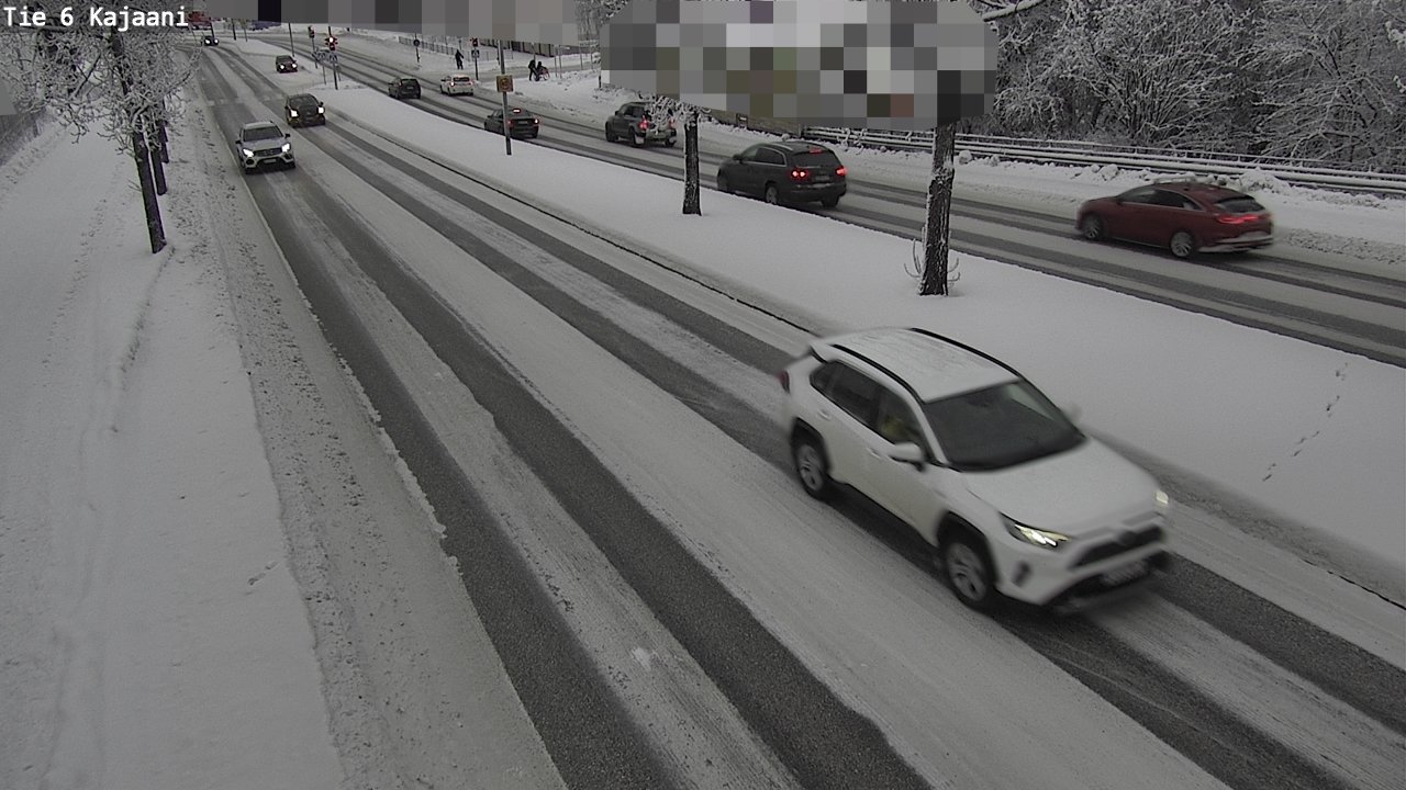 Weather Camera Image Road 6 Kajaani, Kajaani, Kainuu