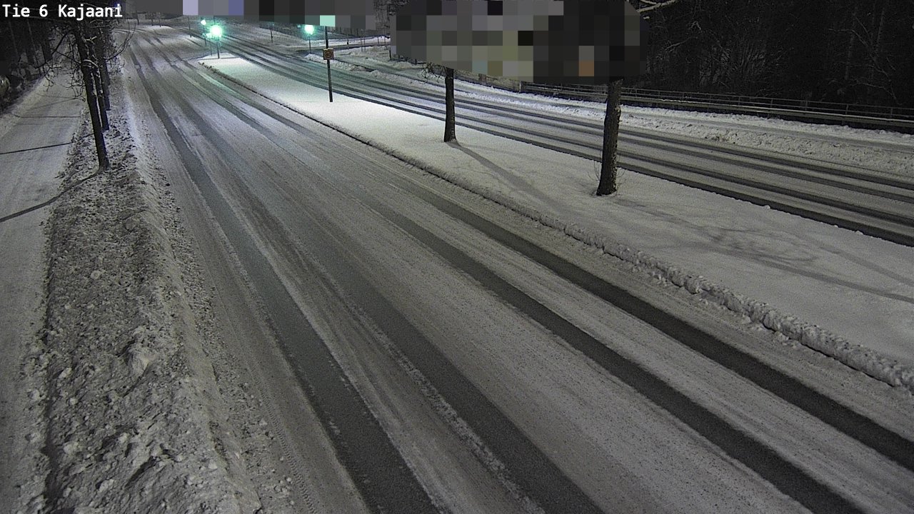 Weather Camera Image Road 6 Kajaani, Kajaani, Kainuu