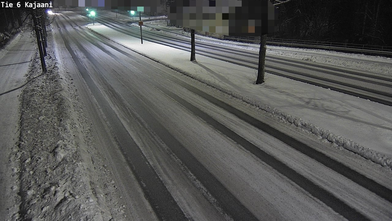 Weather Camera Image Road 6 Kajaani, Kajaani, Kainuu