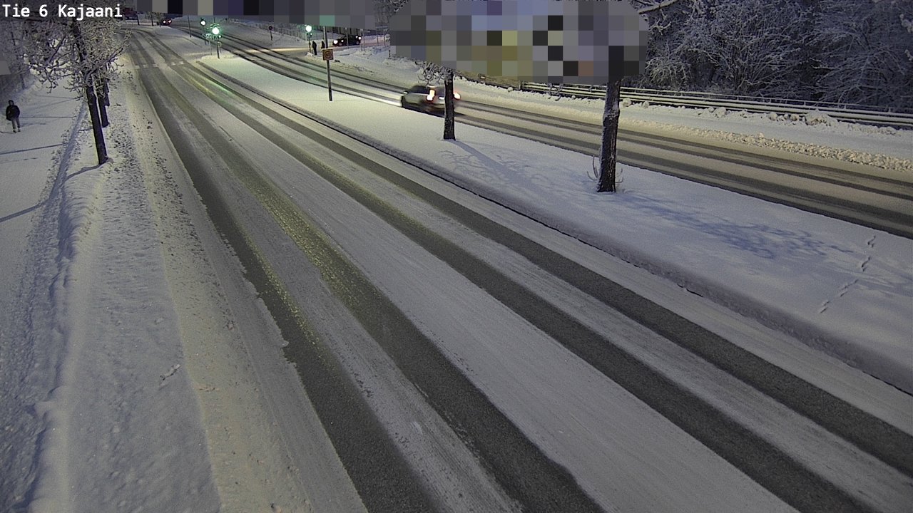 Weather Camera Image Road 6 Kajaani, Kajaani, Kainuu