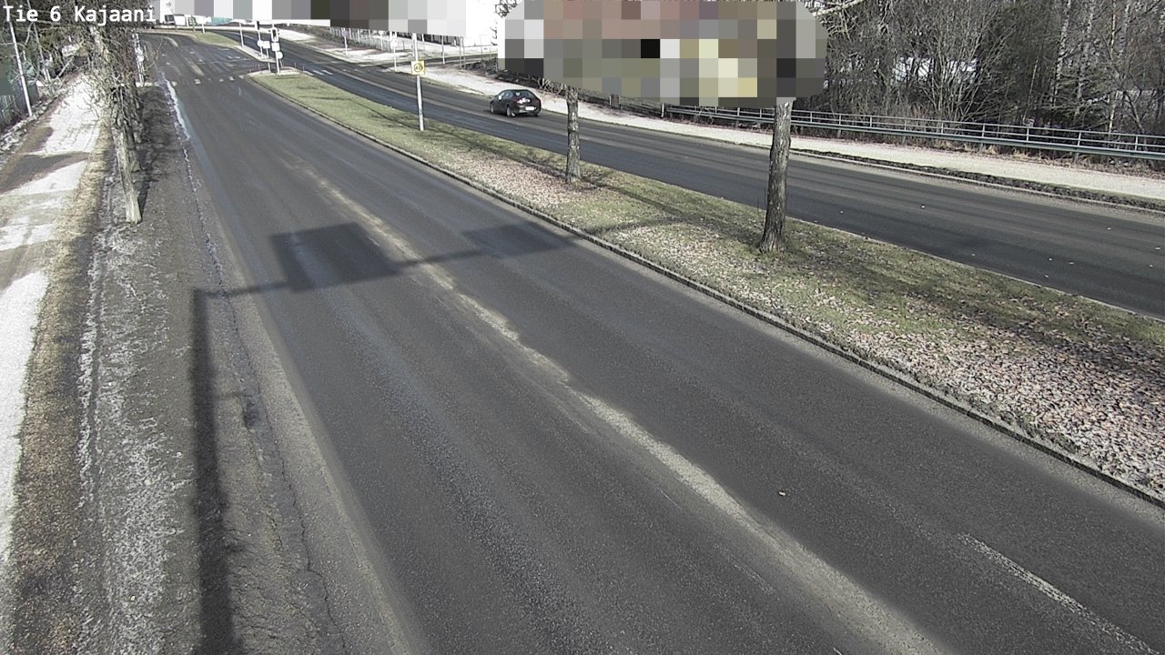 Weather Camera Image Road 6 Kajaani, Kajaani, Kainuu