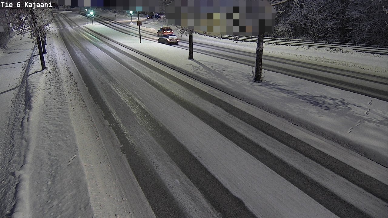 Weather Camera Image Road 6 Kajaani, Kajaani, Kainuu