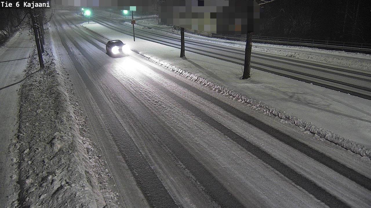 Weather Camera Image Road 6 Kajaani, Kajaani, Kainuu