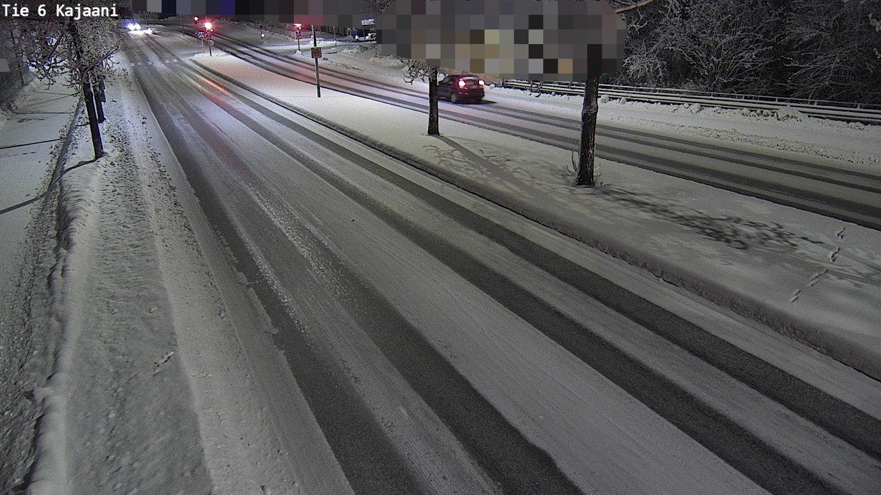 Weather Camera Image Road 6 Kajaani, Kajaani, Kainuu