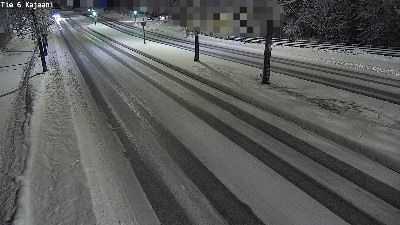 Weather Camera Image Road 6 Kajaani, Kajaani, Kainuu