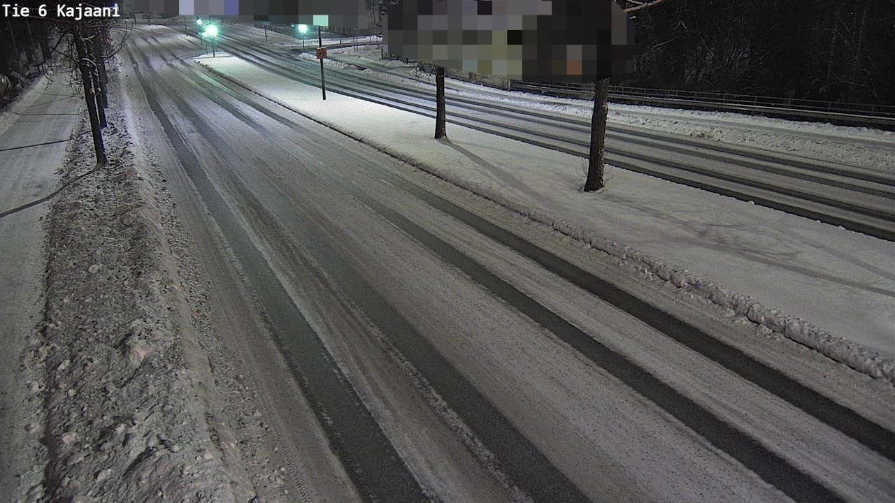 Weather Camera Image Road 6 Kajaani, Kajaani, Kainuu