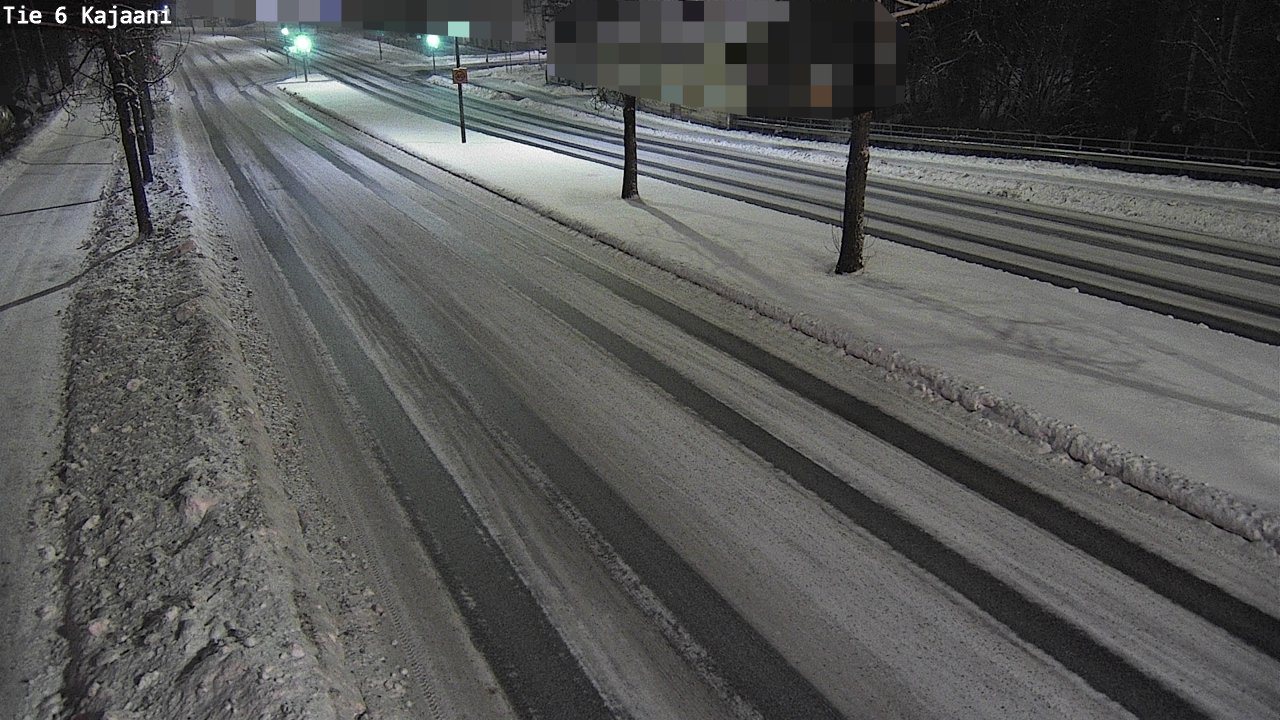 Weather Camera Image Road 6 Kajaani, Kajaani, Kainuu