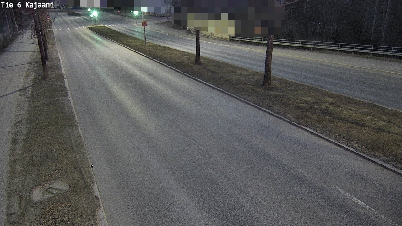 Weather Camera Image Road 6 Kajaani, Kajaani, Kainuu