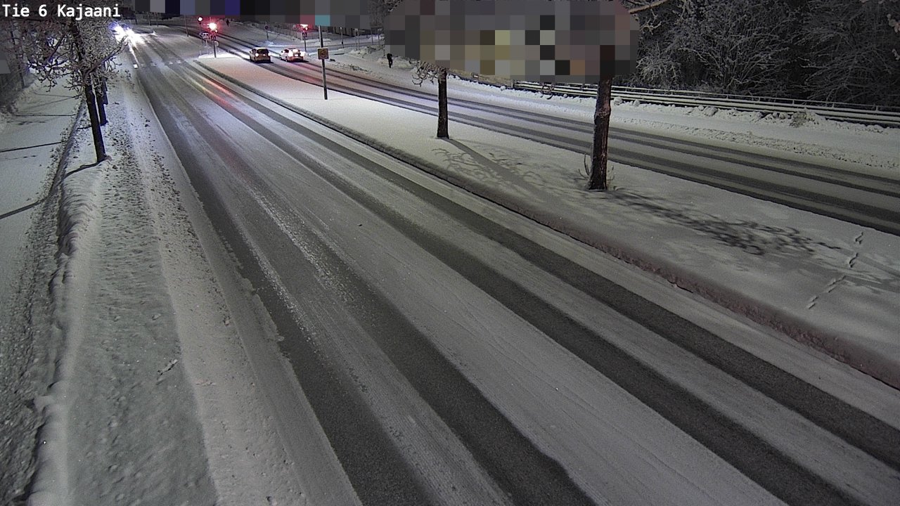 Weather Camera Image Road 6 Kajaani, Kajaani, Kainuu