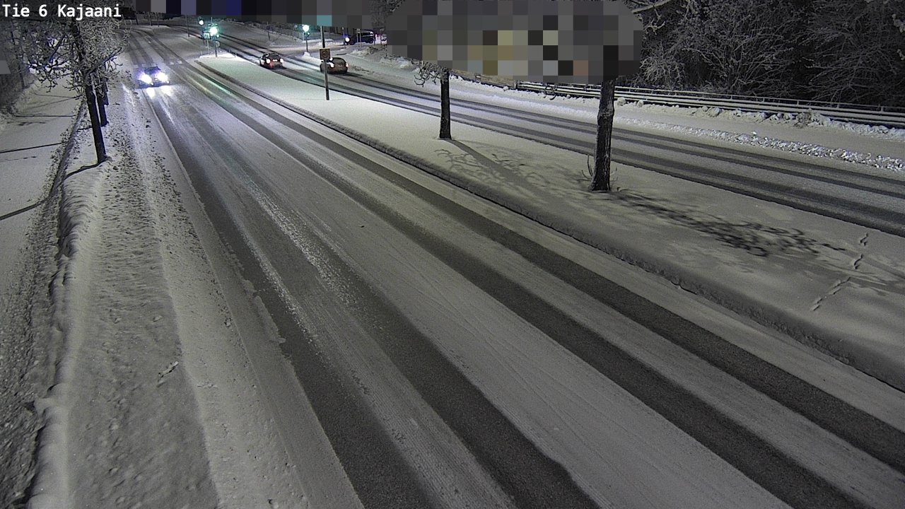 Weather Camera Image Road 6 Kajaani, Kajaani, Kainuu