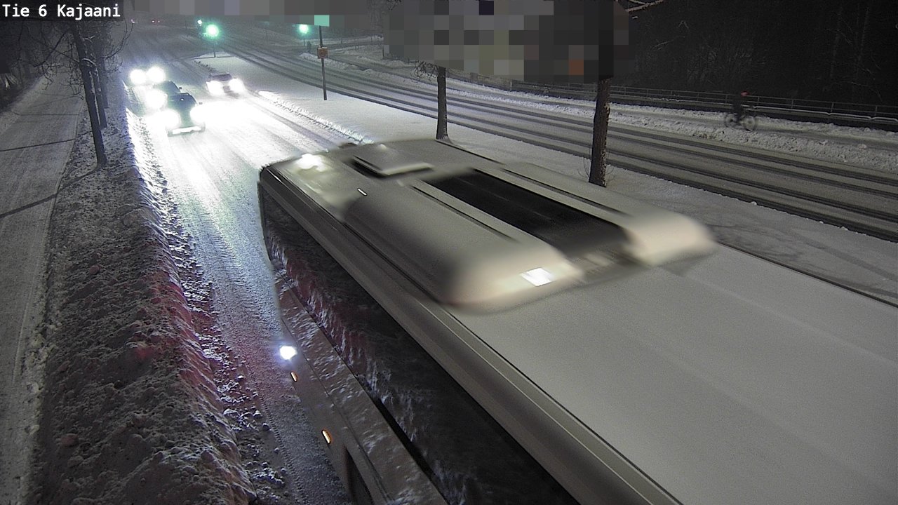 Weather Camera Image Road 6 Kajaani, Kajaani, Kainuu