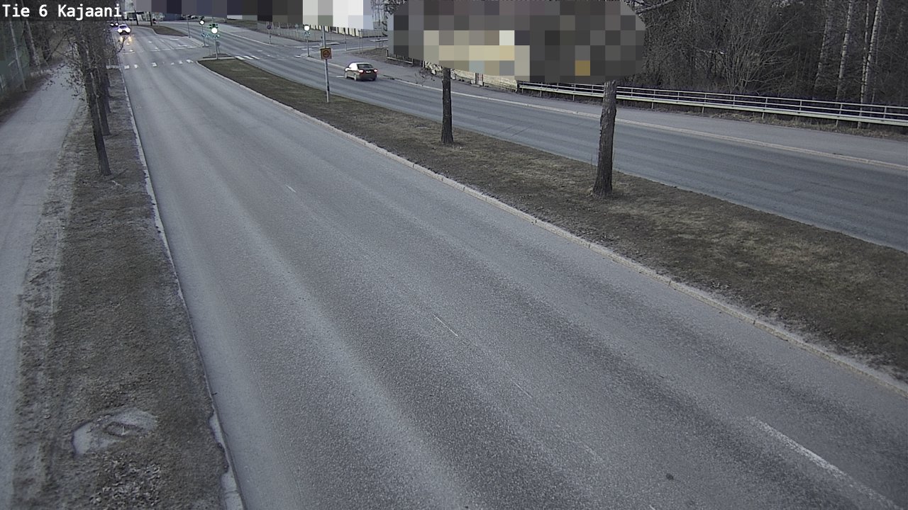 Weather Camera Image Väg 6 Kajana, Kajaani, Kainuu