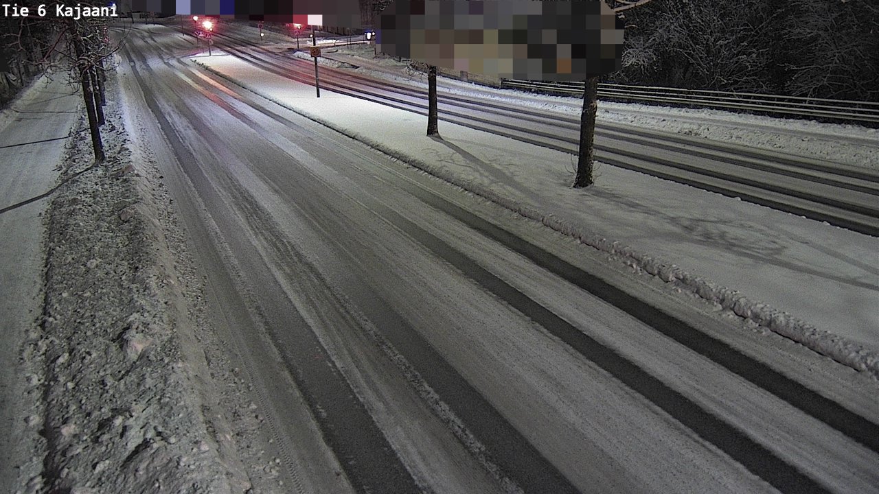 Weather Camera Image Road 6 Kajaani, Kajaani, Kainuu