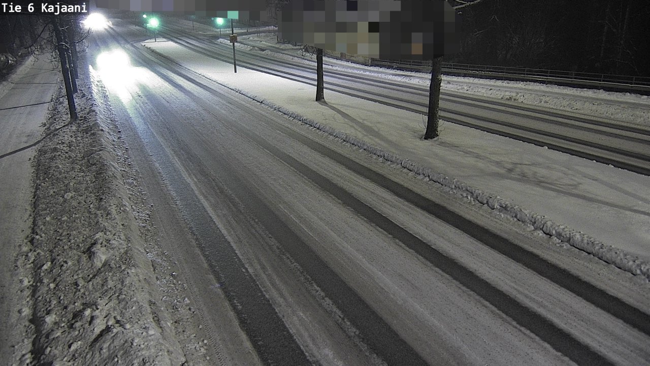 Weather Camera Image Road 6 Kajaani, Kajaani, Kainuu