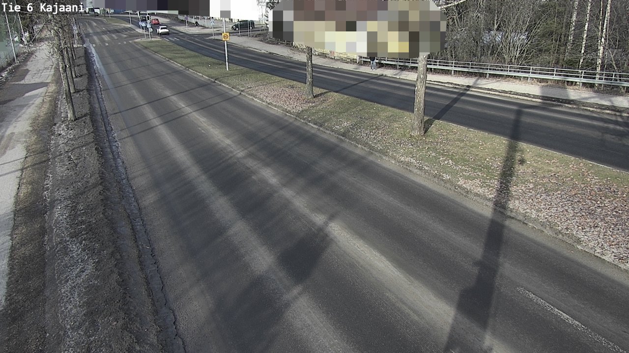 Weather Camera Image Road 6 Kajaani, Kajaani, Kainuu