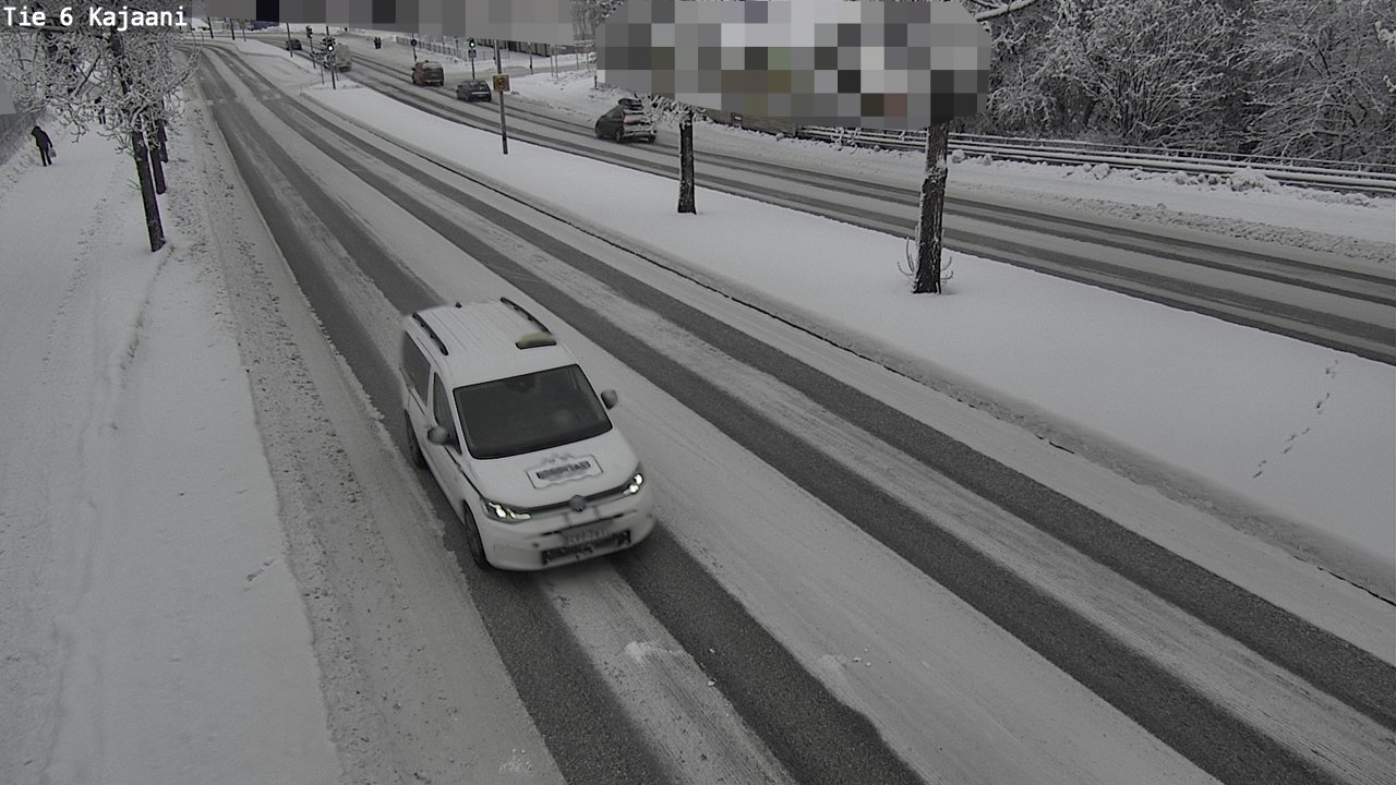 Weather Camera Image Road 6 Kajaani, Kajaani, Kainuu