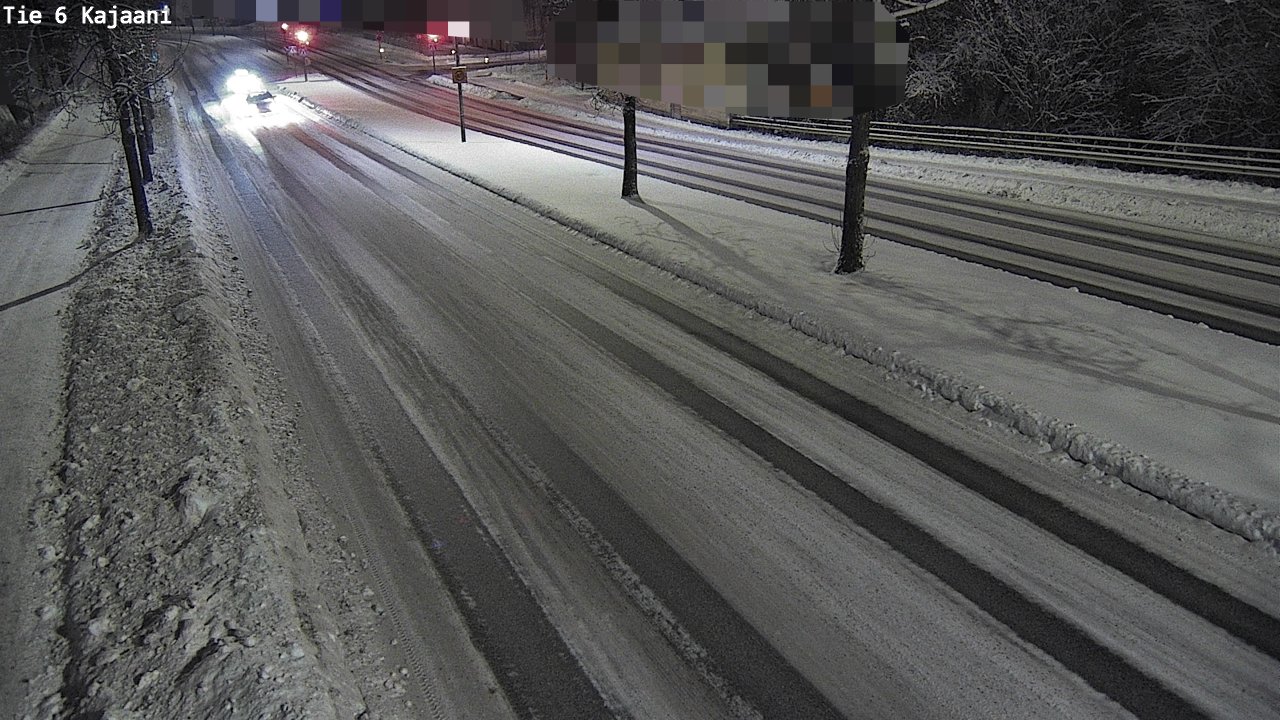Weather Camera Image Road 6 Kajaani, Kajaani, Kainuu