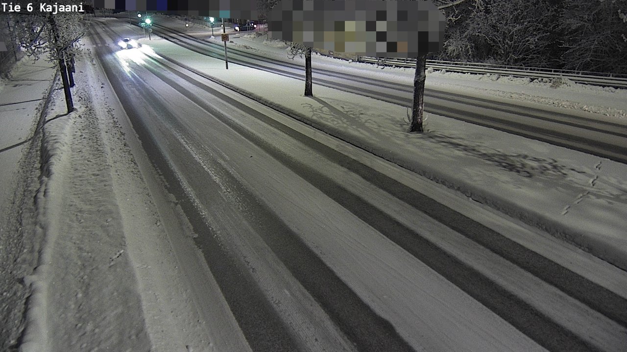 Weather Camera Image Road 6 Kajaani, Kajaani, Kainuu