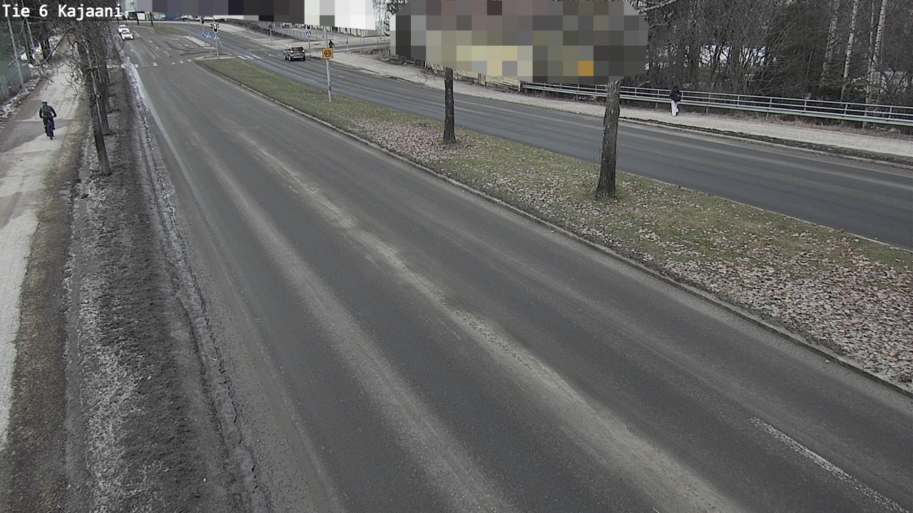 Weather Camera Image Road 6 Kajaani, Kajaani, Kainuu