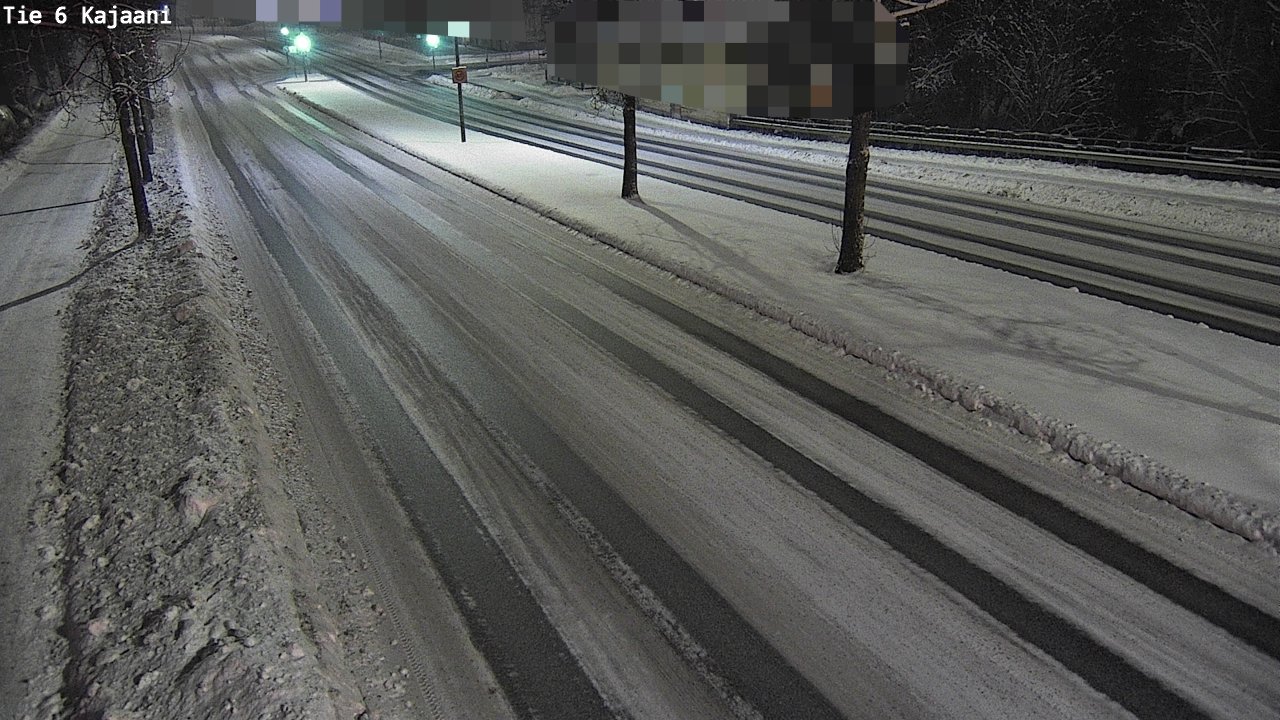 Weather Camera Image Road 6 Kajaani, Kajaani, Kainuu