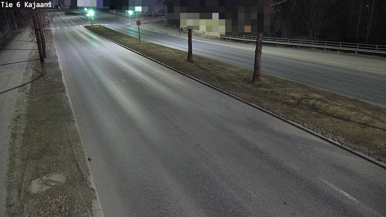 Weather Camera Image Road 6 Kajaani, Kajaani, Kainuu