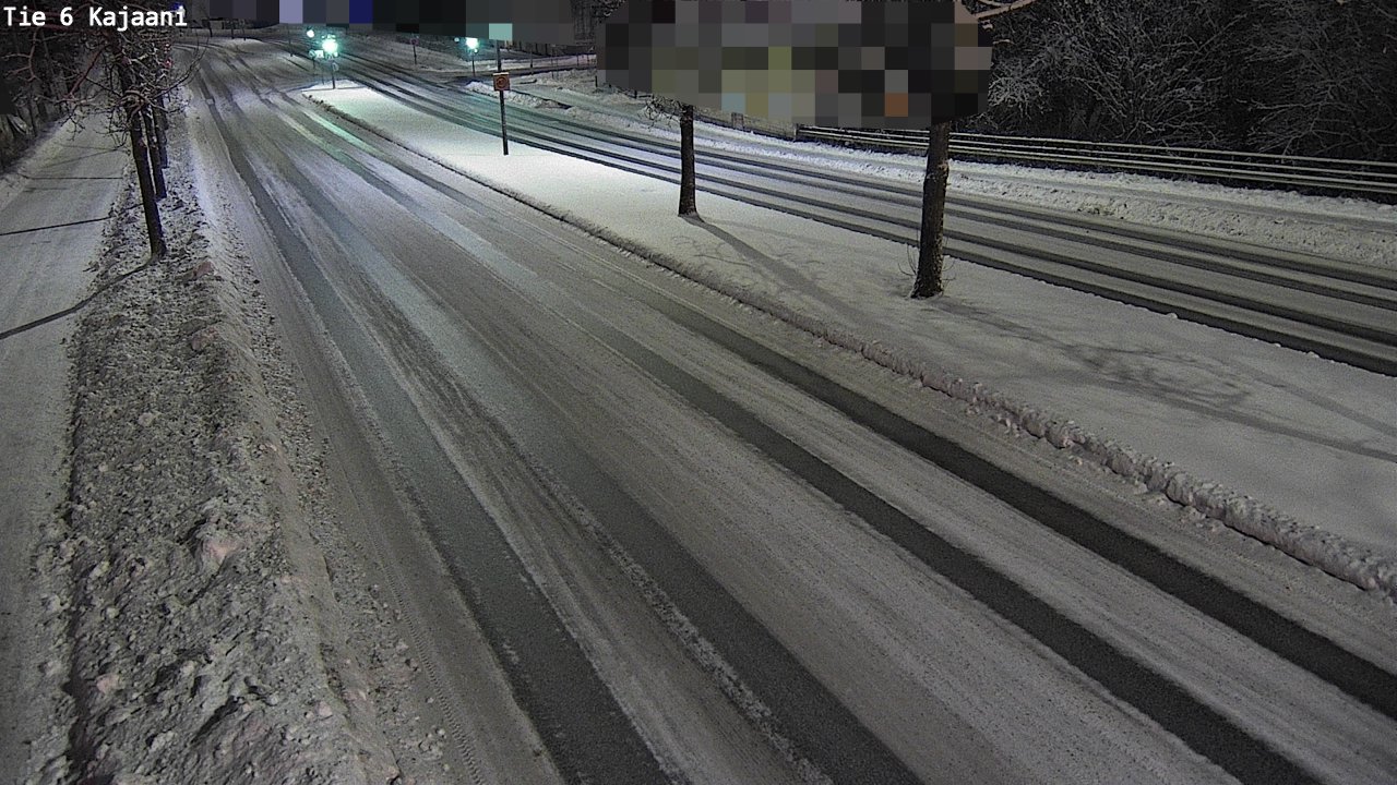 Weather Camera Image Road 6 Kajaani, Kajaani, Kainuu