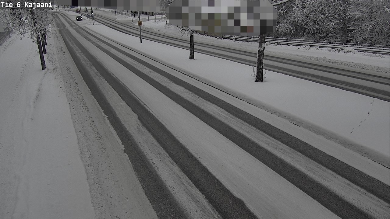 Weather Camera Image Road 6 Kajaani, Kajaani, Kainuu