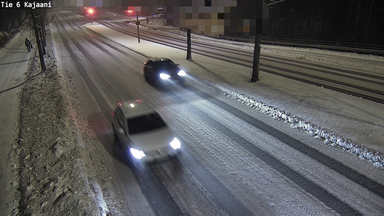 Weather Camera Image Road 6 Kajaani, Kajaani, Kainuu