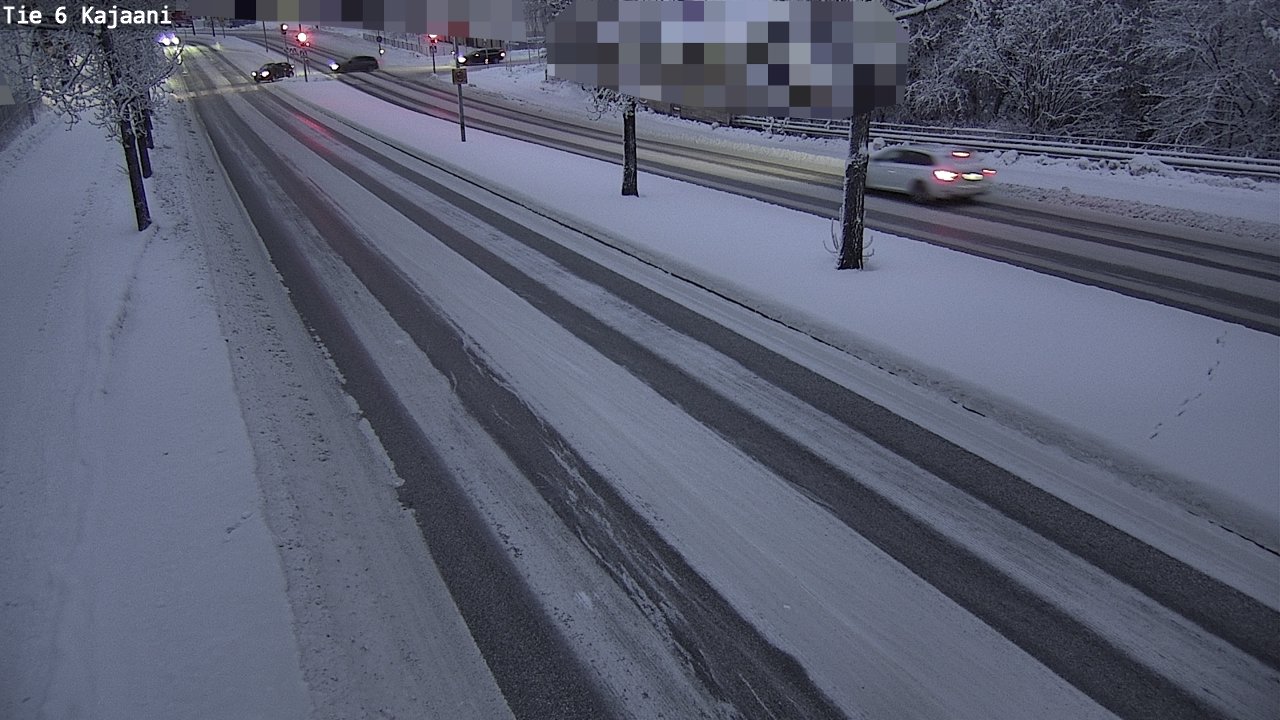 Weather Camera Image Road 6 Kajaani, Kajaani, Kainuu