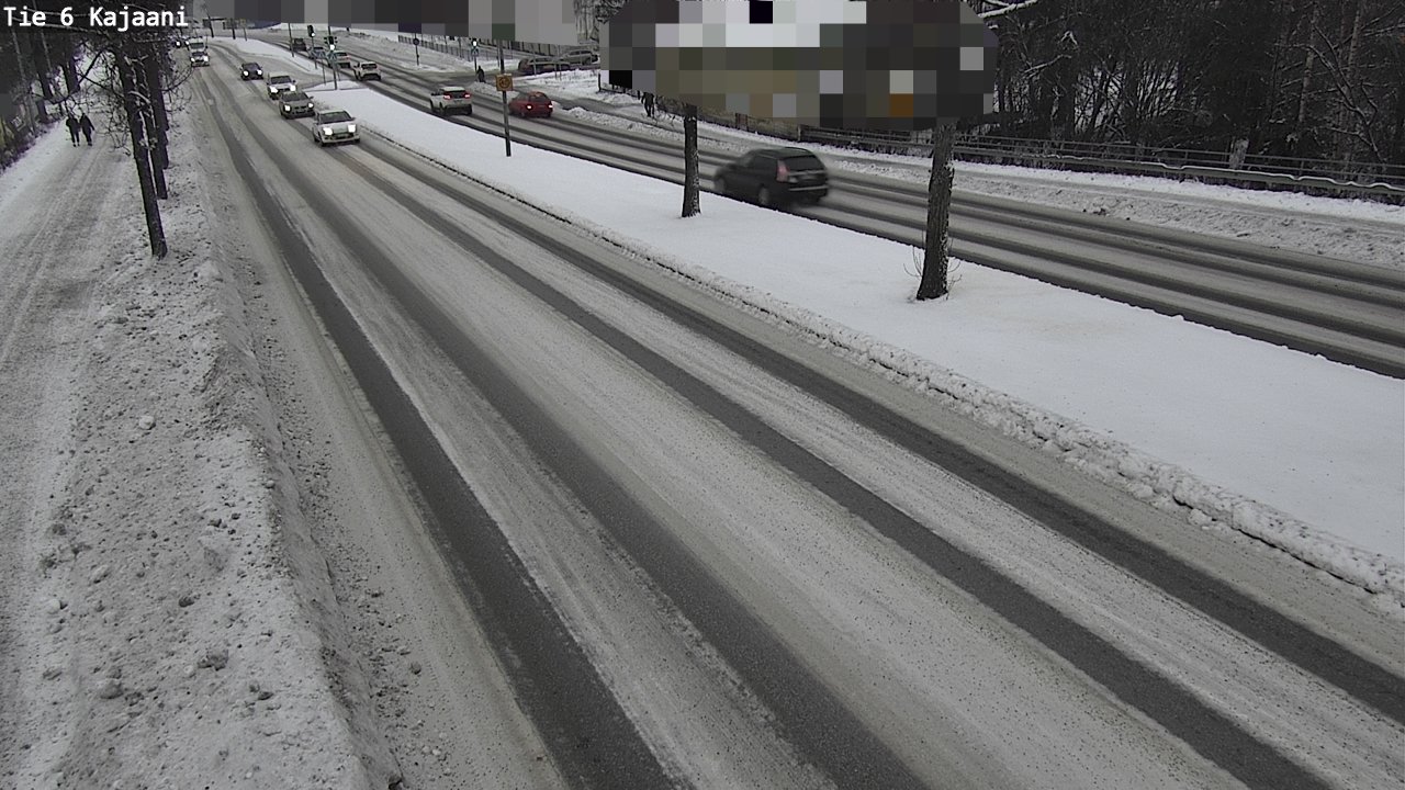 Weather Camera Image Road 6 Kajaani, Kajaani, Kainuu