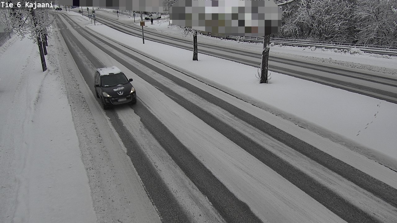 Weather Camera Image Road 6 Kajaani, Kajaani, Kainuu