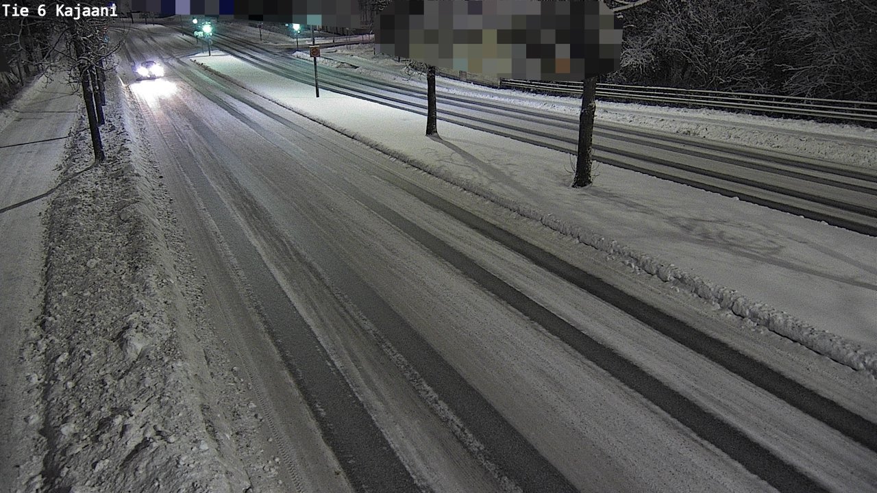 Weather Camera Image Road 6 Kajaani, Kajaani, Kainuu