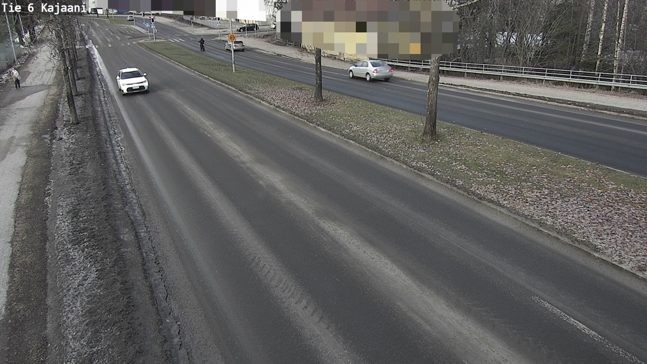 Weather Camera Image Väg 6 Kajana, Kajaani, Kainuu