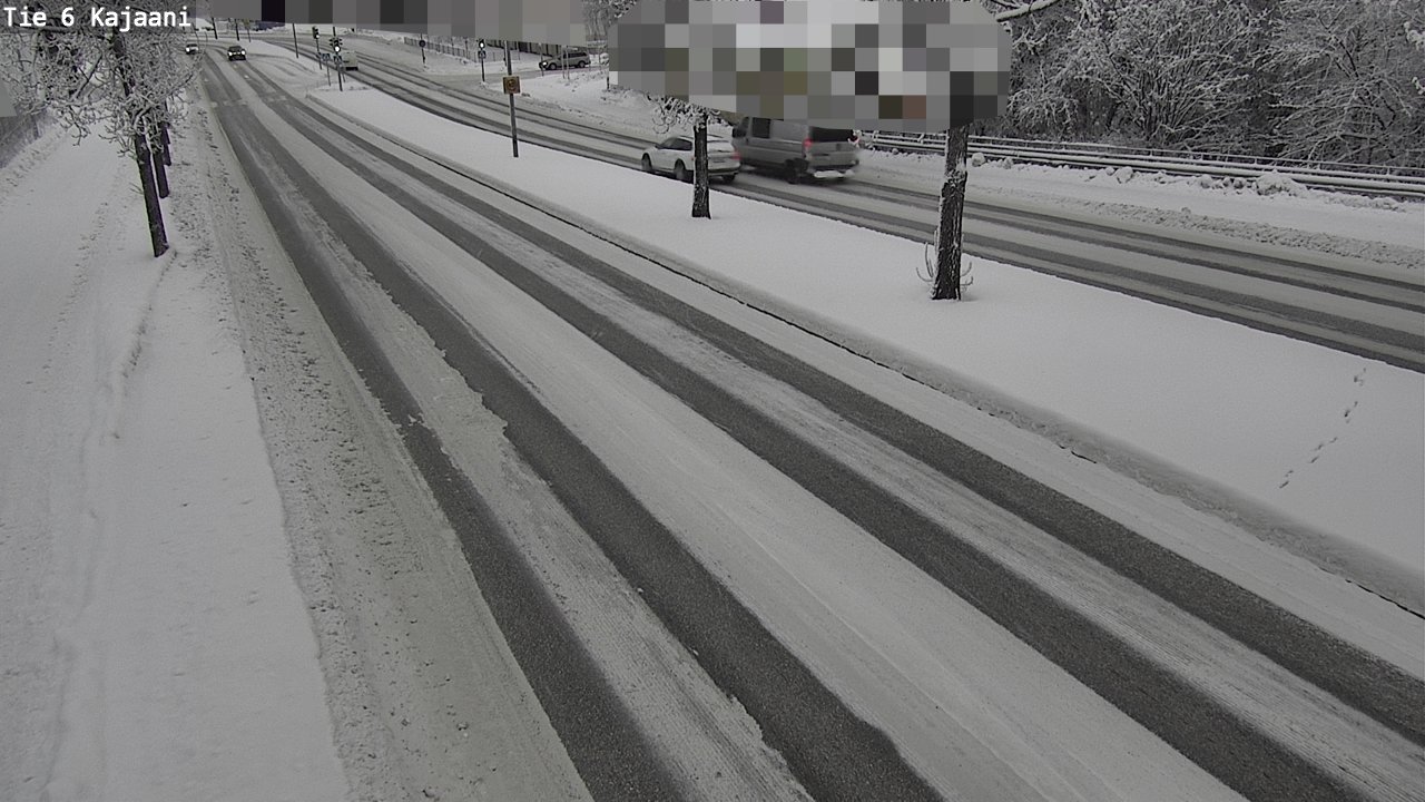 Weather Camera Image Road 6 Kajaani, Kajaani, Kainuu