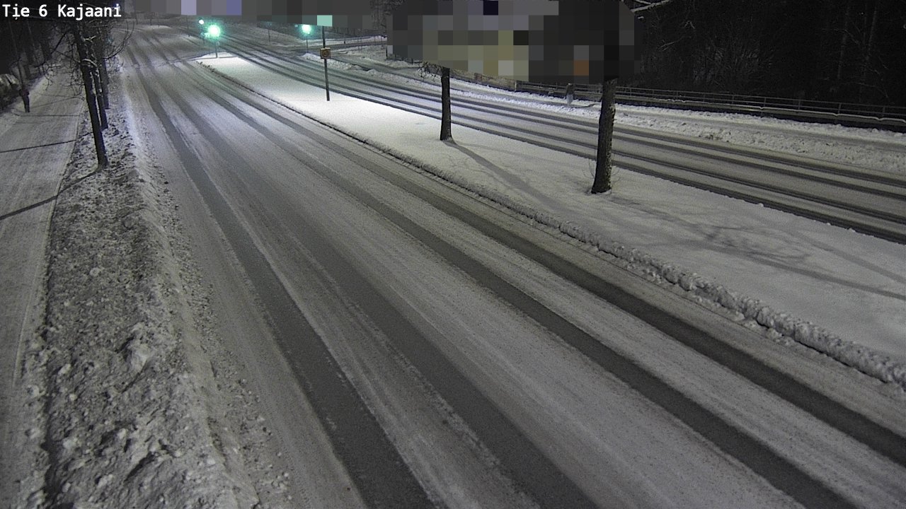 Weather Camera Image Road 6 Kajaani, Kajaani, Kainuu