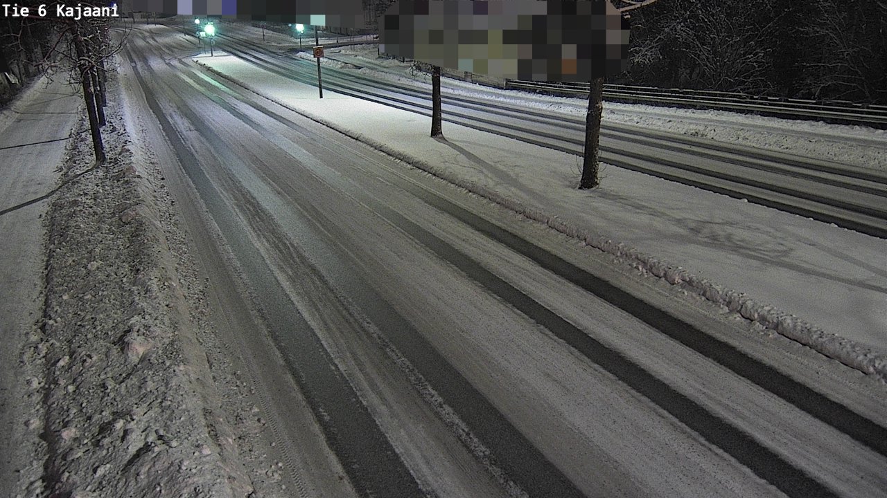 Weather Camera Image Road 6 Kajaani, Kajaani, Kainuu